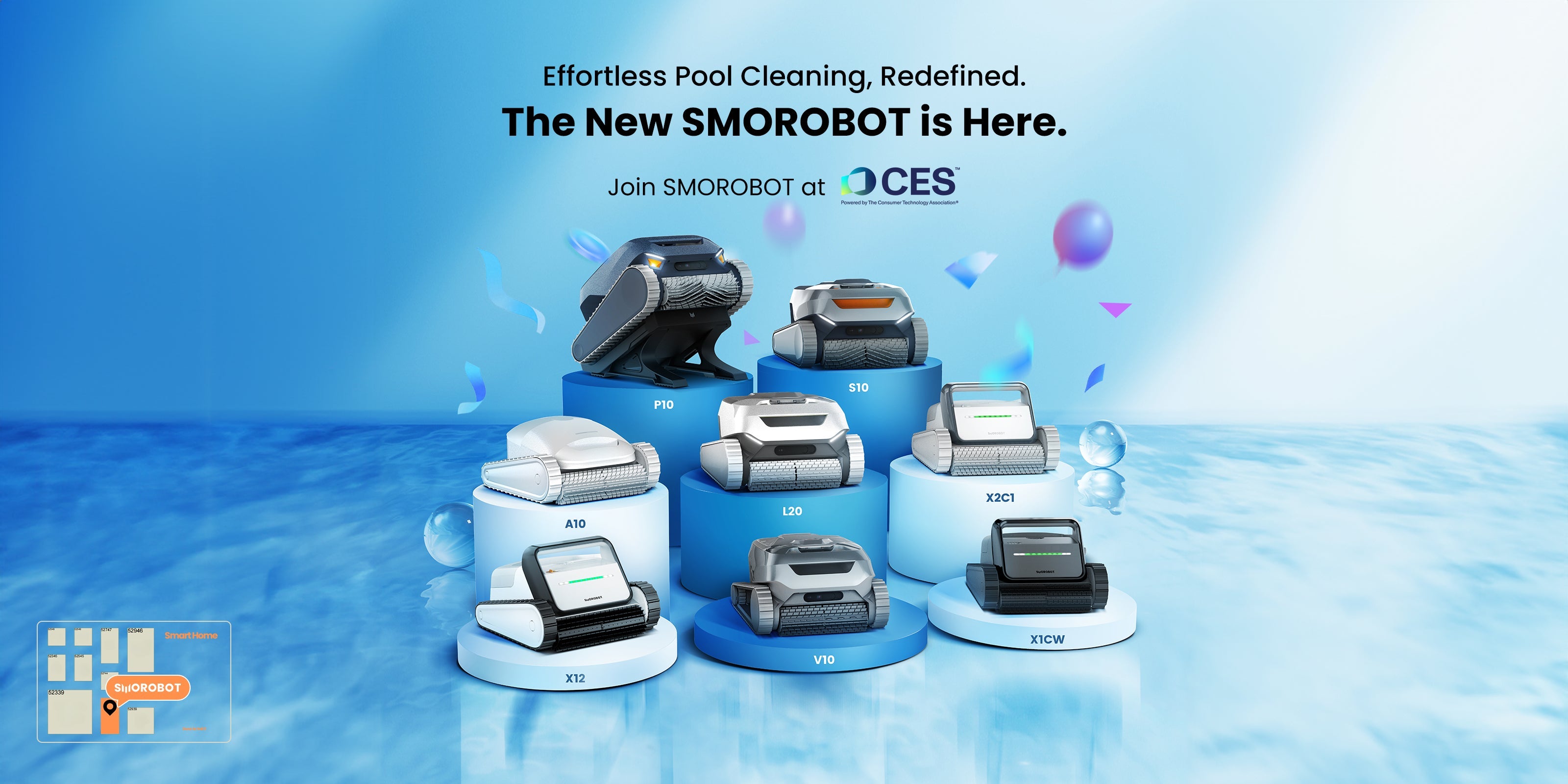 Spotlight on Smorobot at CES: Innovative Pool Cleaning Solutions for 2025